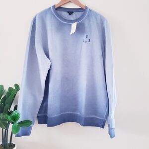 GUESS BNWT Men's Ombre Fleece Crew Neck Sweater - XL